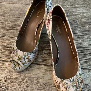 Gucci floral espadrilles